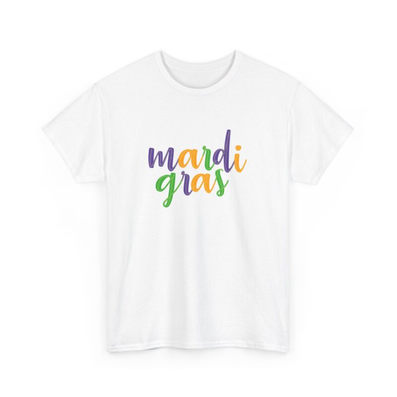 Retro Mardi Gras Carnival T-Shirt - Image 3