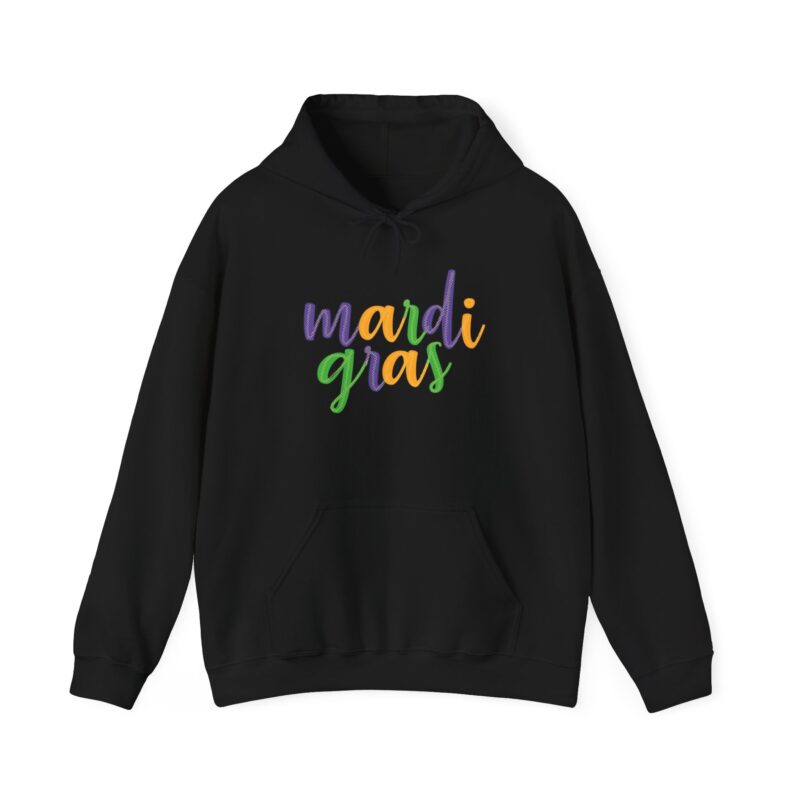 Retro Mardi Gras Carnival Hoodie - Image 14