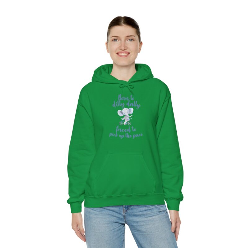 Born to Dilly Dally Retro Graphic Meme Hoodie - Image 73