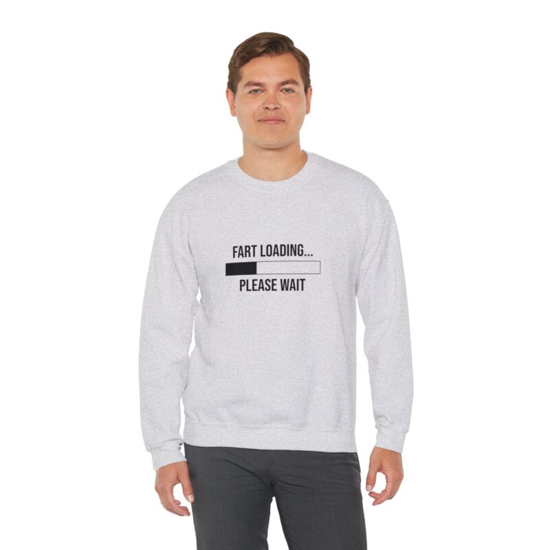 Fart Loading Funny Meme Sweatshirt - Image 17