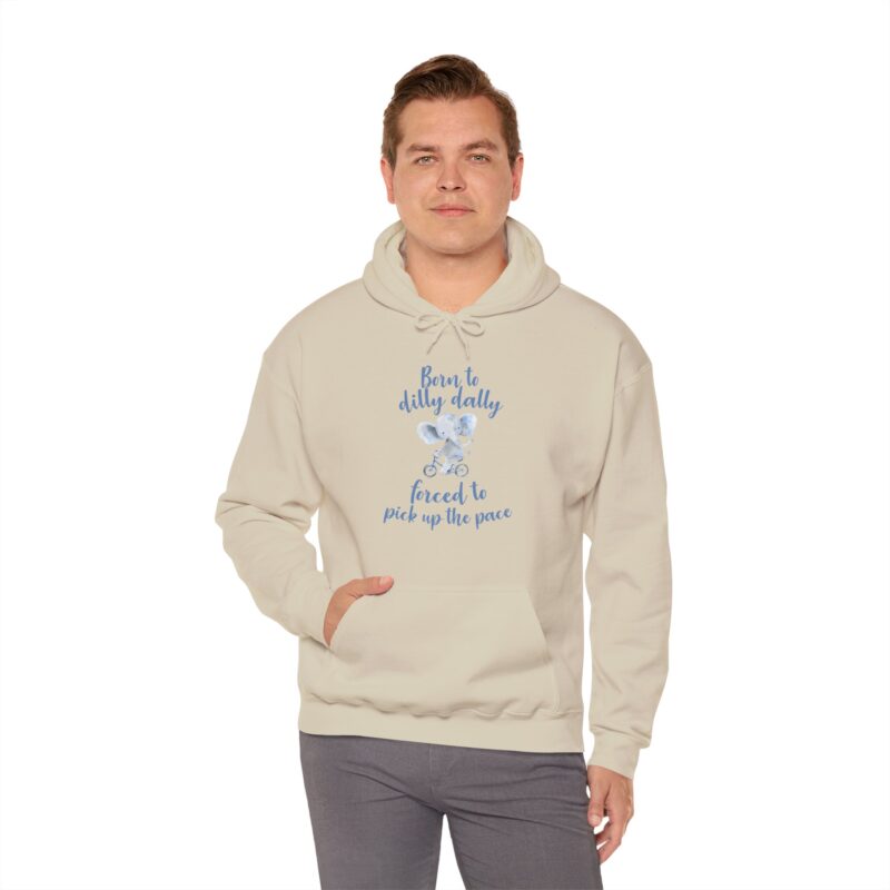 Born to Dilly Dally Retro Graphic Meme Hoodie - Image 35