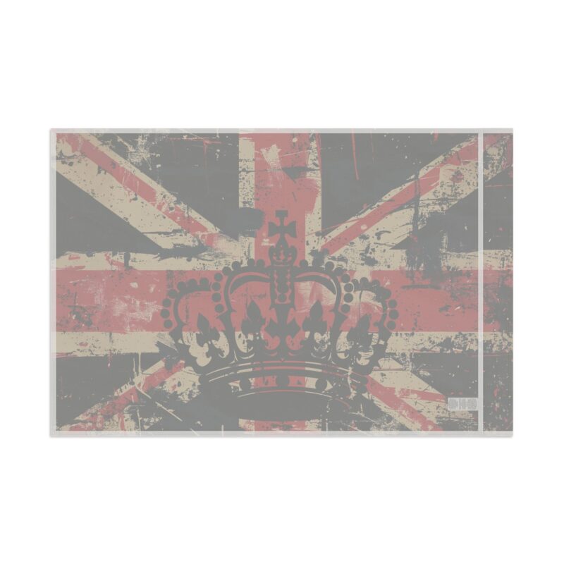 Union Jack Flag with British Crown - Image 3