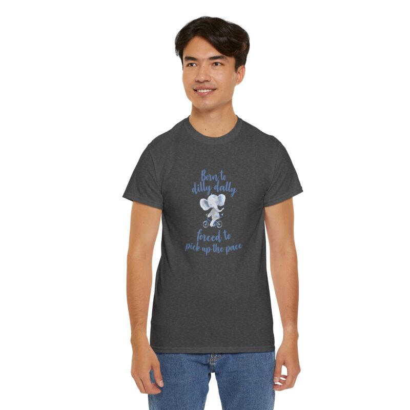 Born to Dilly Dally Retro Graphic Meme T-Shirt - Image 183