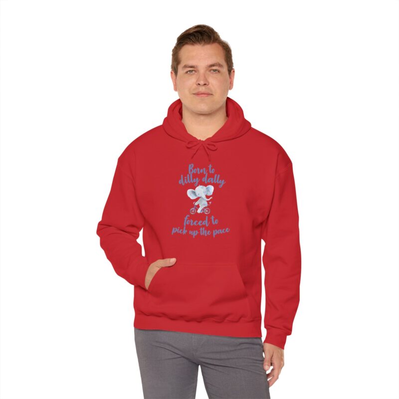 Born to Dilly Dally Retro Graphic Meme Hoodie - Image 152