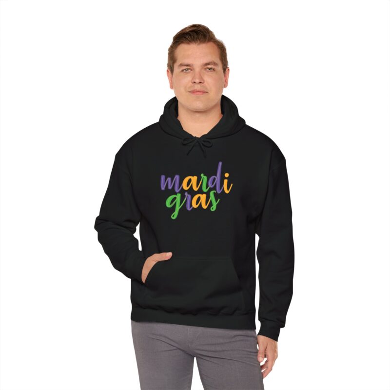 Retro Mardi Gras Carnival Hoodie - Image 22