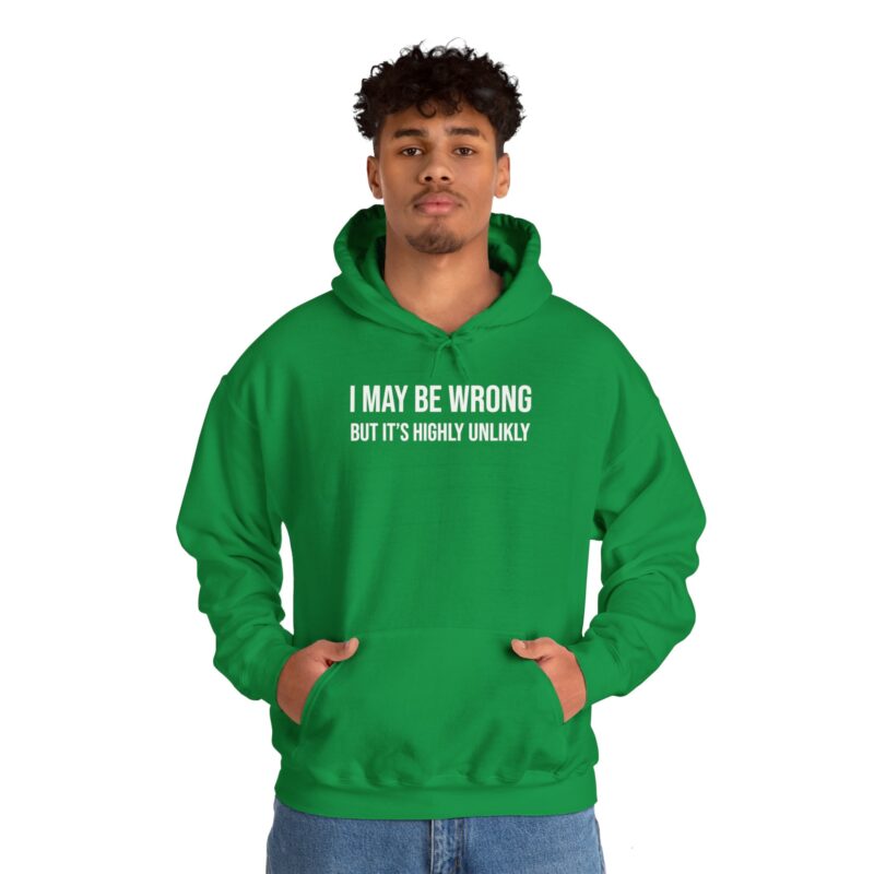 I may be wrong but it's highly unlikely Meme Hoodie - Image 72