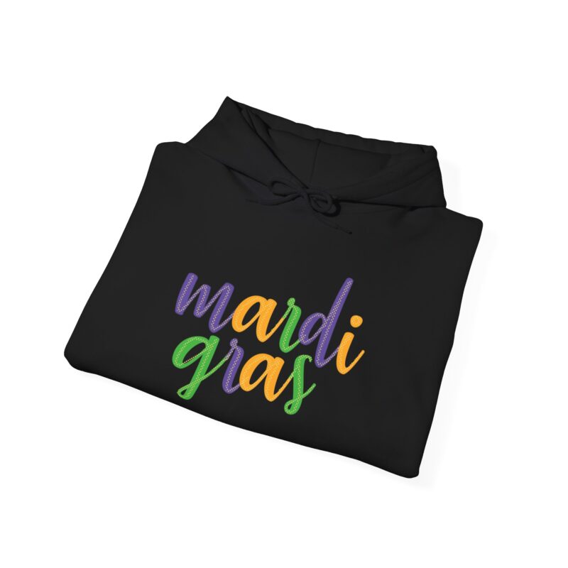 Retro Mardi Gras Carnival Hoodie - Image 17