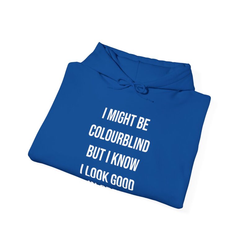 Colourblind Funny Graphic Meme Hoodie - Image 108