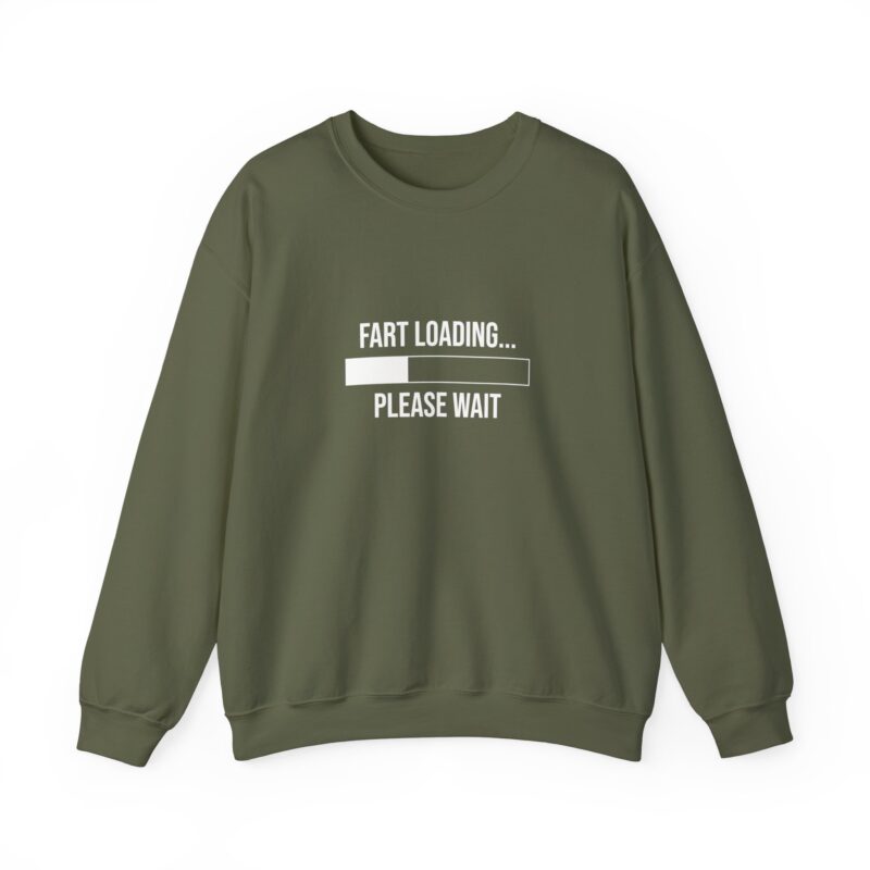 Fart Loading Funny Meme Sweatshirt - Image 56