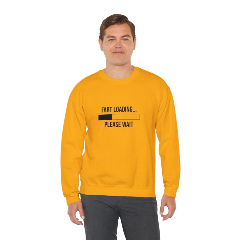 Fart Loading Funny Meme Sweatshirt - Image 50