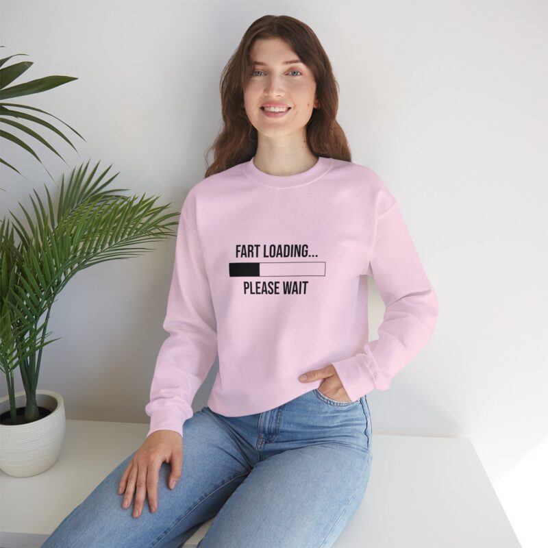 Fart Loading Funny Meme Sweatshirt - Image 121