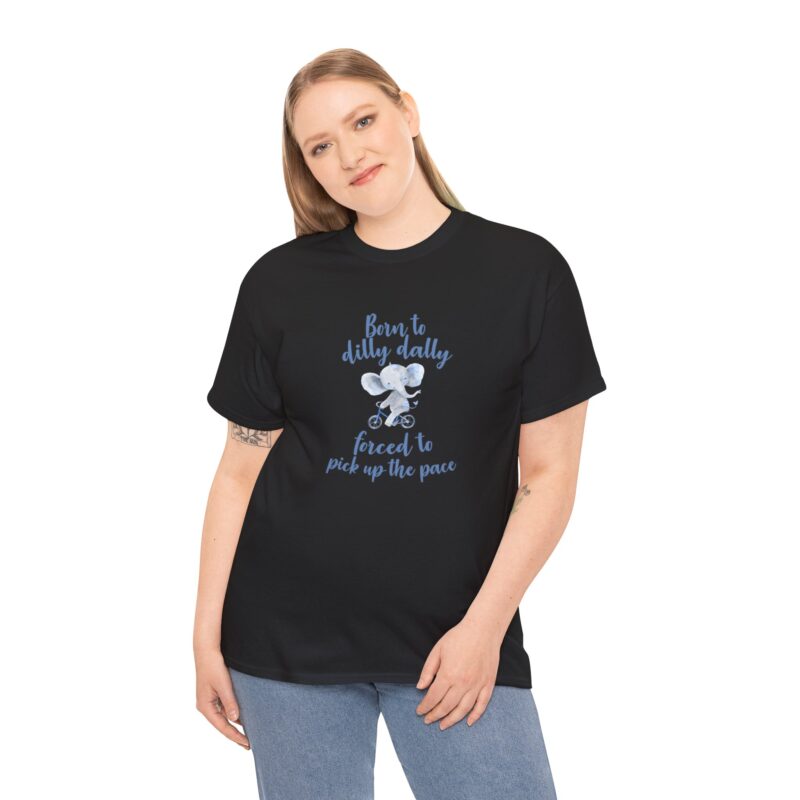 Born to Dilly Dally Retro Graphic Meme T-Shirt - Image 66