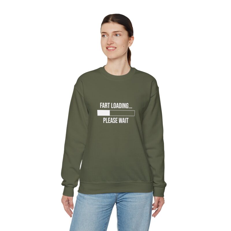 Fart Loading Funny Meme Sweatshirt - Image 63