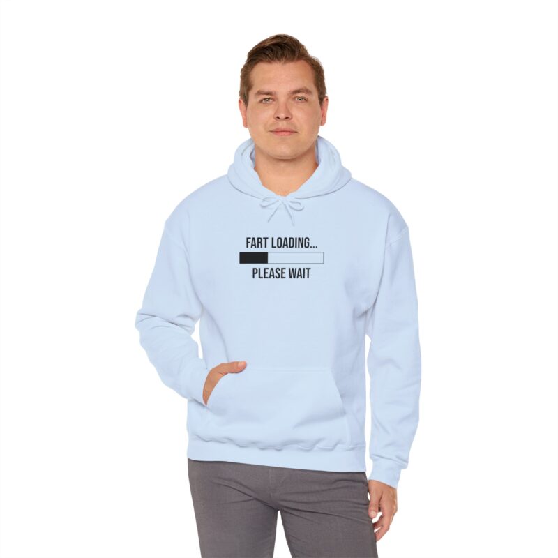 Fart Loading Funny Meme Hoodie - Image 100