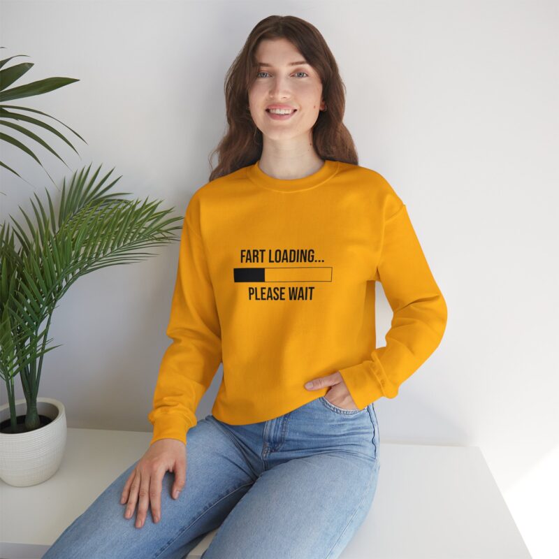 Fart Loading Funny Meme Sweatshirt - Image 55