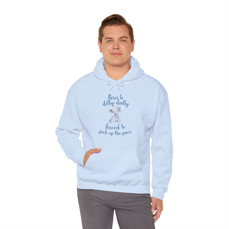 Born to Dilly Dally Retro Graphic Meme Hoodie - Image 100