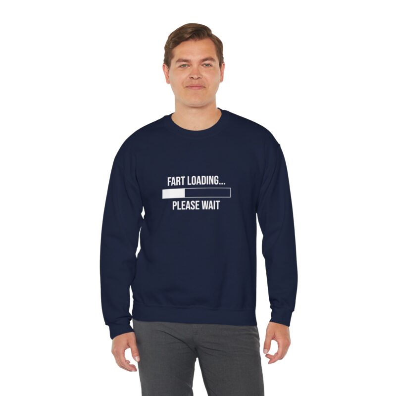 Fart Loading Funny Meme Sweatshirt - Image 105