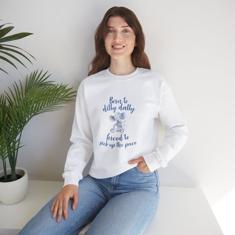 Born to Dilly Dally Retro Graphic Sweatshirt - Image 11