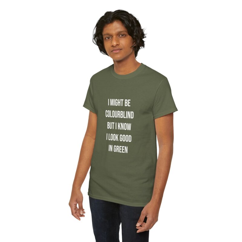 Colourblind Funny Graphic Meme T-Shirt - Image 154