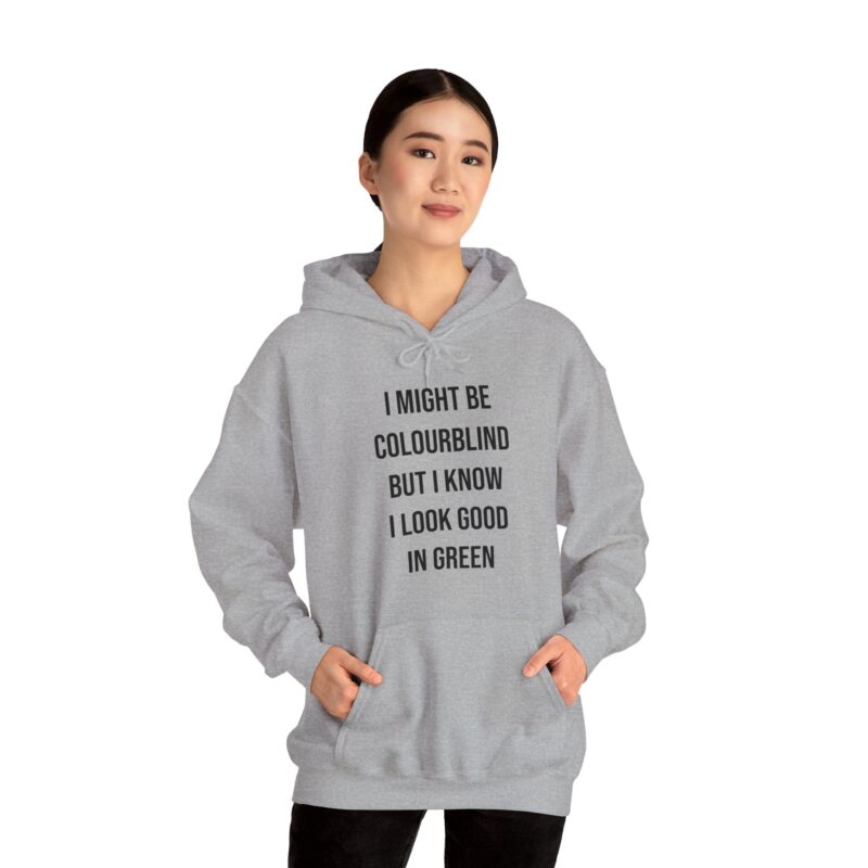 Colourblind Funny Graphic Meme Hoodie - Image 45