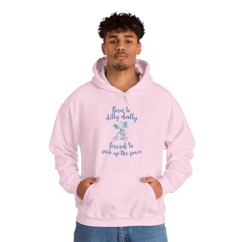 Born to Dilly Dally Retro Graphic Meme Hoodie - Image 137