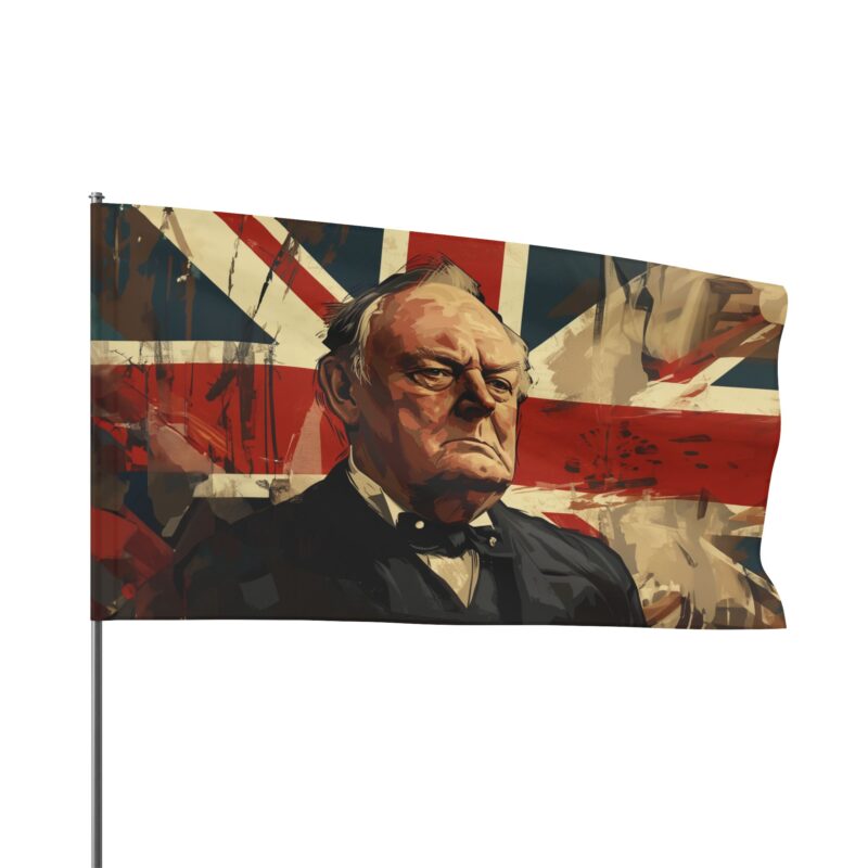 Winston Churchill Union Jack Flag - Image 14