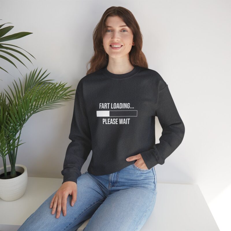 Fart Loading Funny Meme Sweatshirt - Image 88