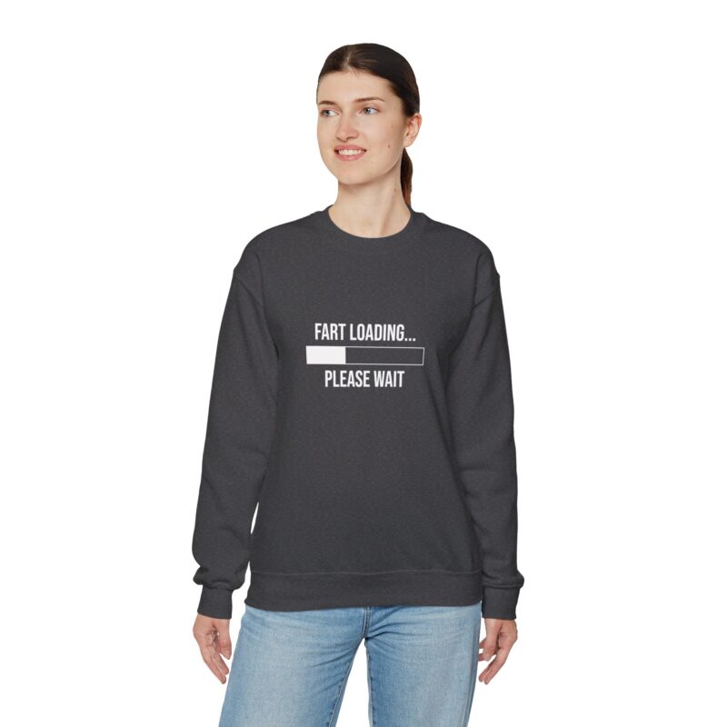 Fart Loading Funny Meme Sweatshirt - Image 85