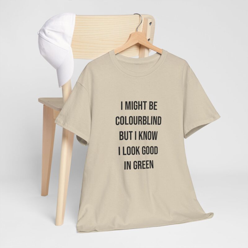 Colourblind Funny Graphic Meme T-Shirt - Image 89