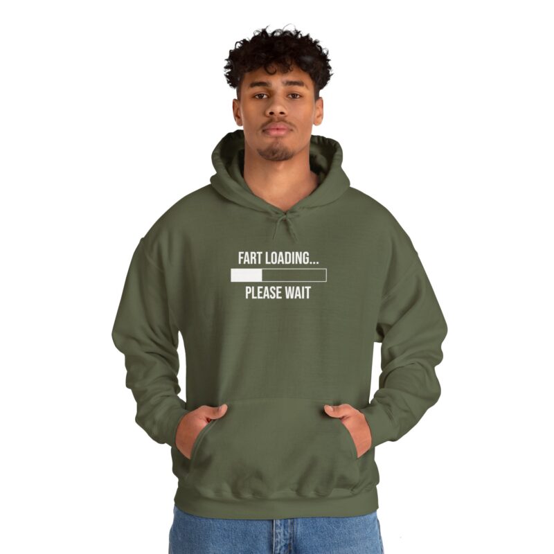 Fart Loading Funny Meme Hoodie - Image 59