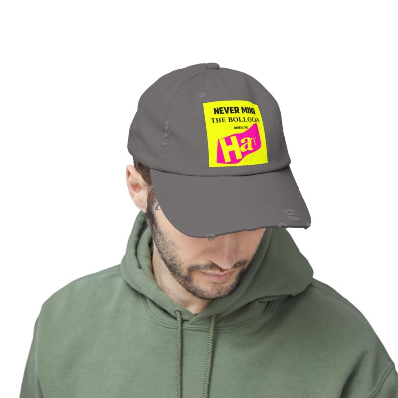 Never Mind the Bollocks Unisex Distressed Cap - Image 14