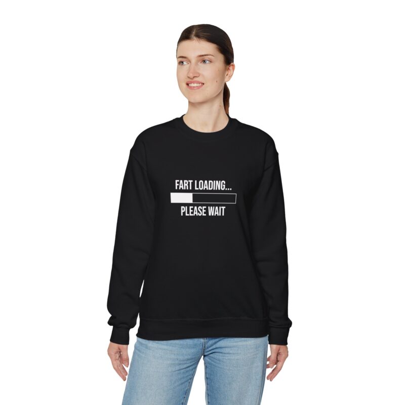 Fart Loading Funny Meme Sweatshirt - Image 30