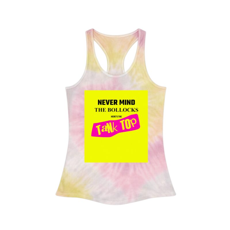 Never Mind the Bollocks Tie Dye Racerback Tank Top - Image 7