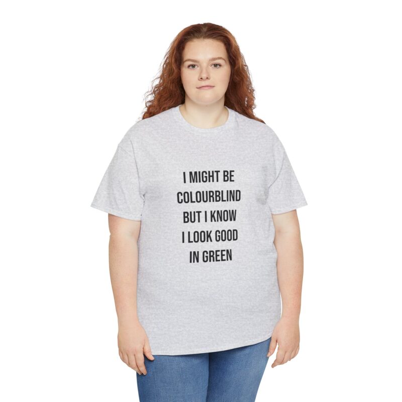 Colourblind Funny Graphic Meme T-Shirt - Image 42