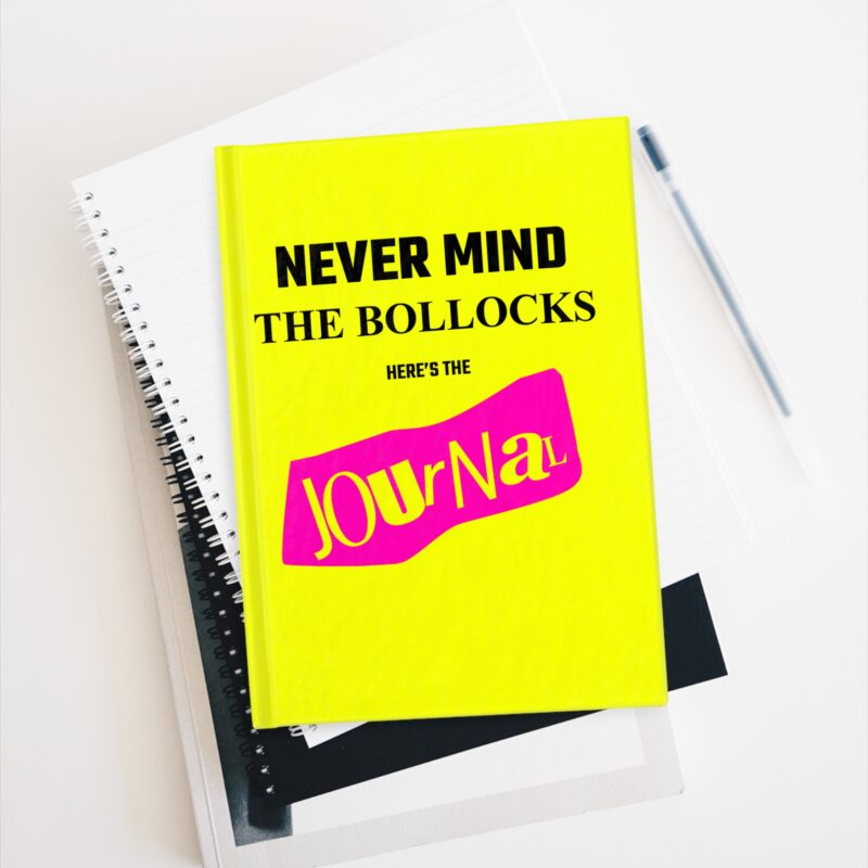 Never Mind the Bollocks Lined Journal