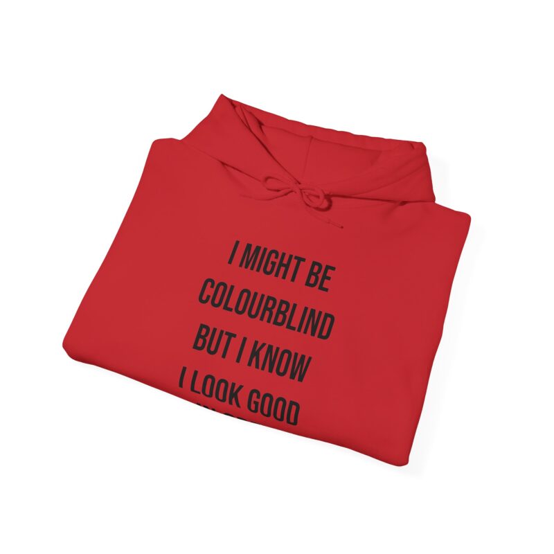 Colourblind Funny Graphic Meme Hoodie - Image 147