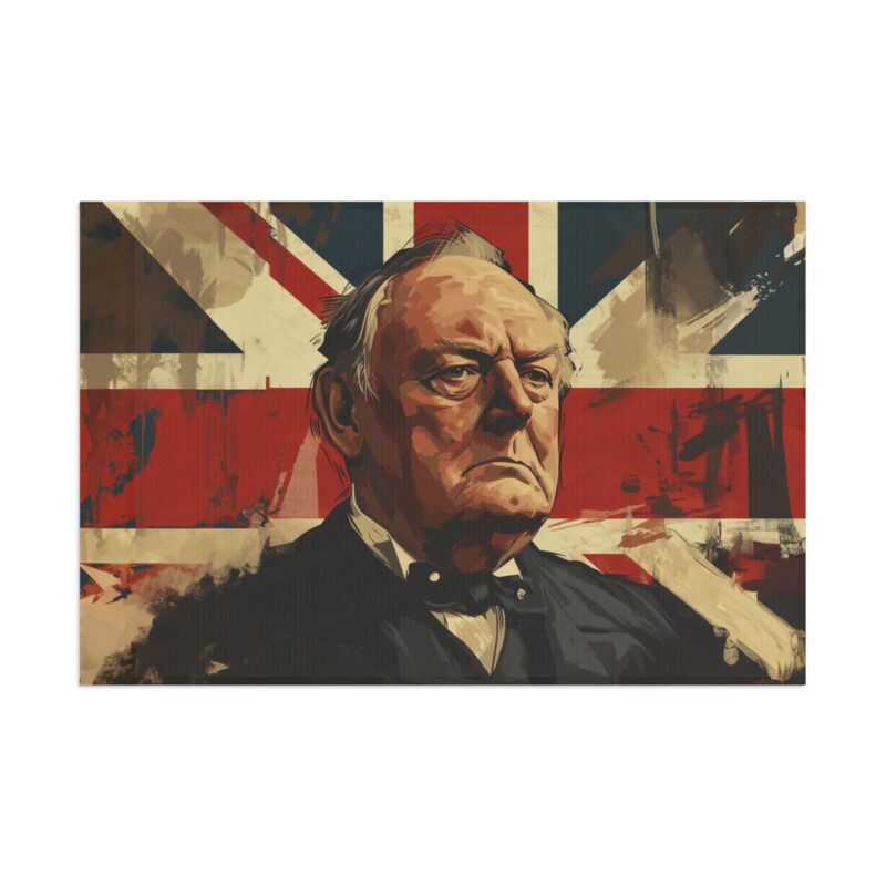 Winston Churchill Union Jack Flag - Image 2