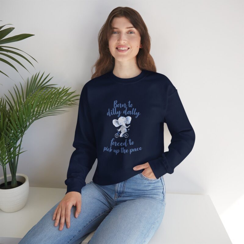 Born to Dilly Dally Retro Graphic Sweatshirt - Image 110