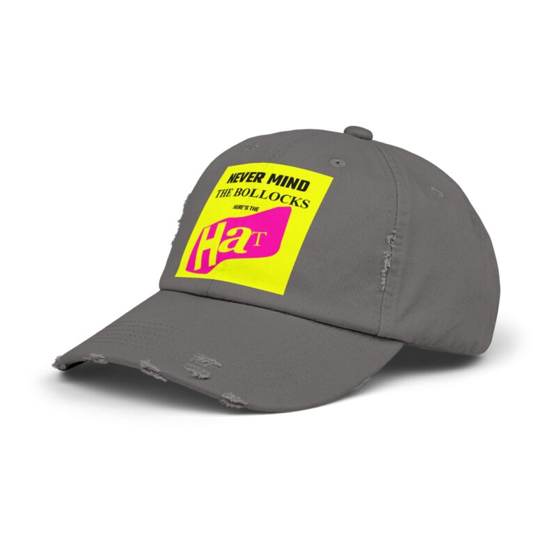 Never Mind the Bollocks Unisex Distressed Cap - Image 10