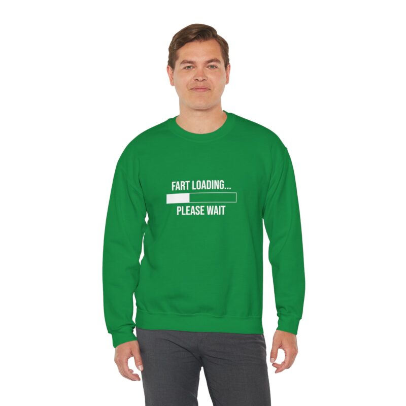 Fart Loading Funny Meme Sweatshirt - Image 72