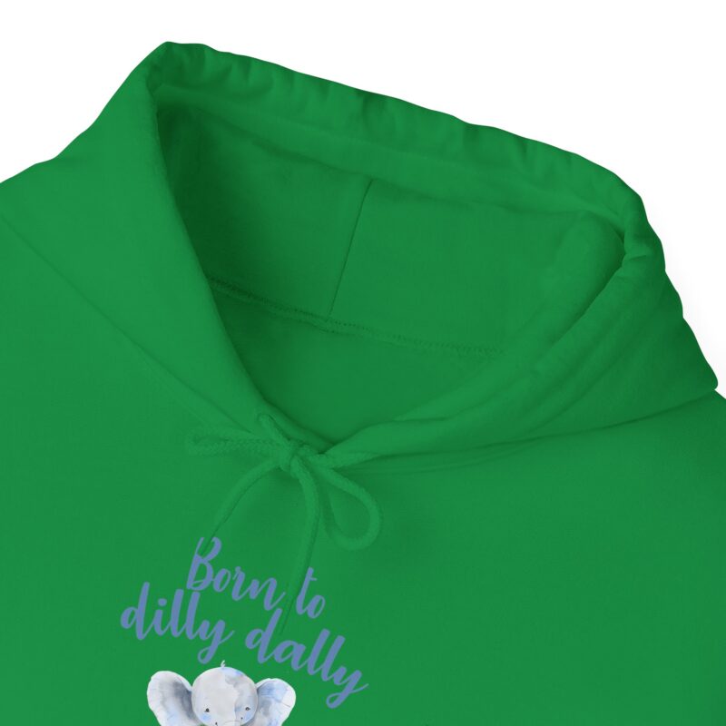 Born to Dilly Dally Retro Graphic Meme Hoodie - Image 70