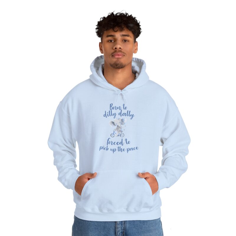 Born to Dilly Dally Retro Graphic Meme Hoodie - Image 98