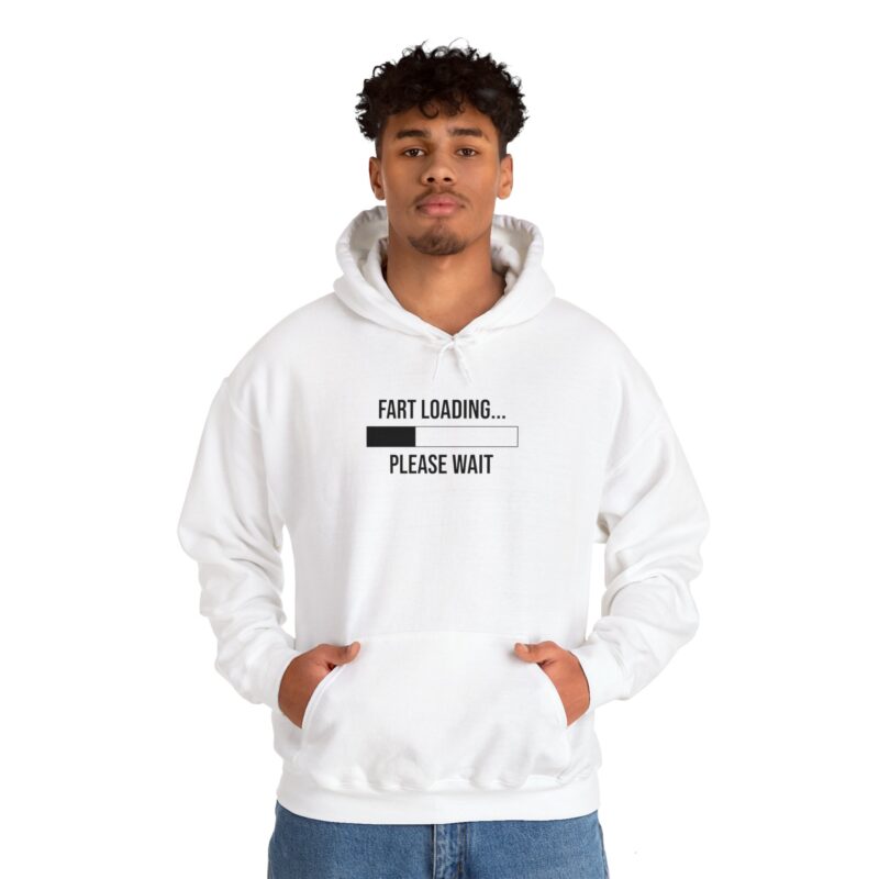 Fart Loading Funny Meme Hoodie - Image 7