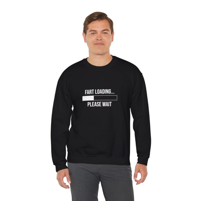 Fart Loading Funny Meme Sweatshirt - Image 28