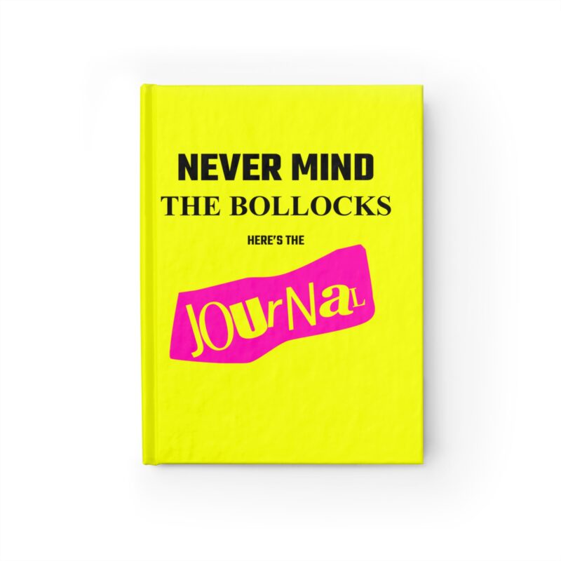 Never Mind the Bollocks Lined Journal - Image 2