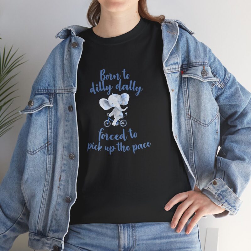 Born to Dilly Dally Retro Graphic Meme T-Shirt - Image 77