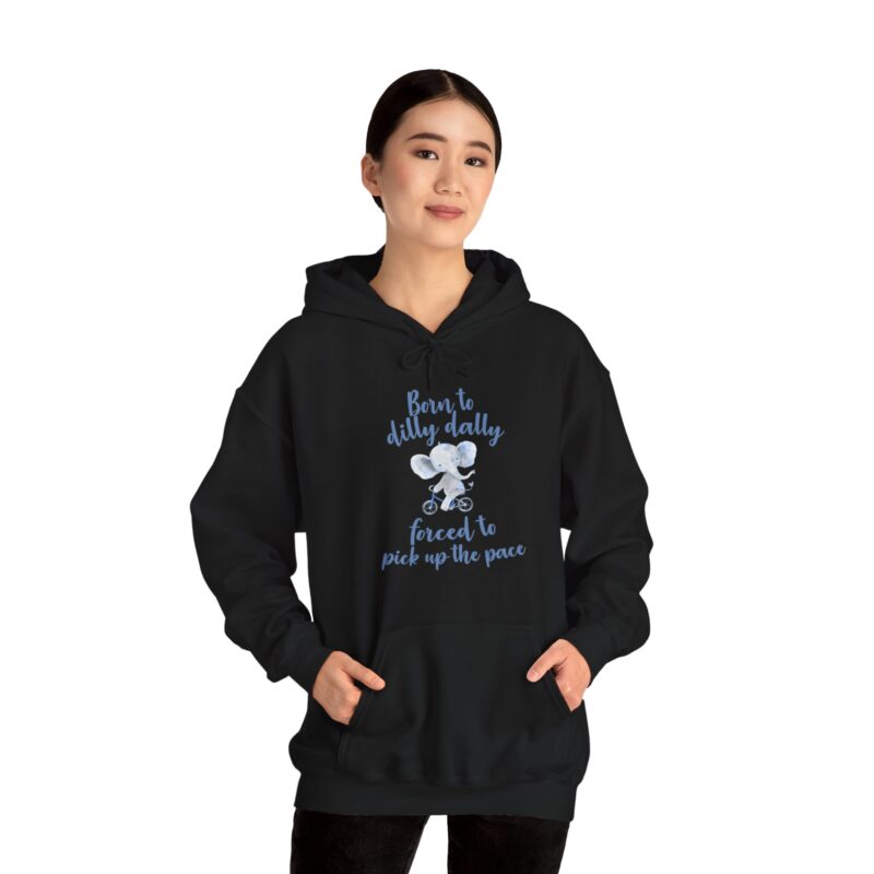 Born to Dilly Dally Retro Graphic Meme Hoodie - Image 19