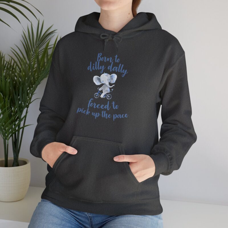 Born to Dilly Dally Retro Graphic Meme Hoodie - Image 91