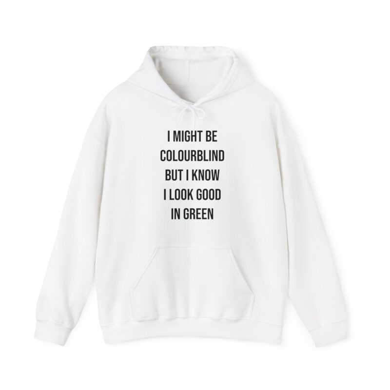 Colourblind Funny Graphic Meme Hoodie