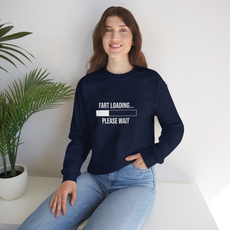 Fart Loading Funny Meme Sweatshirt - Image 110